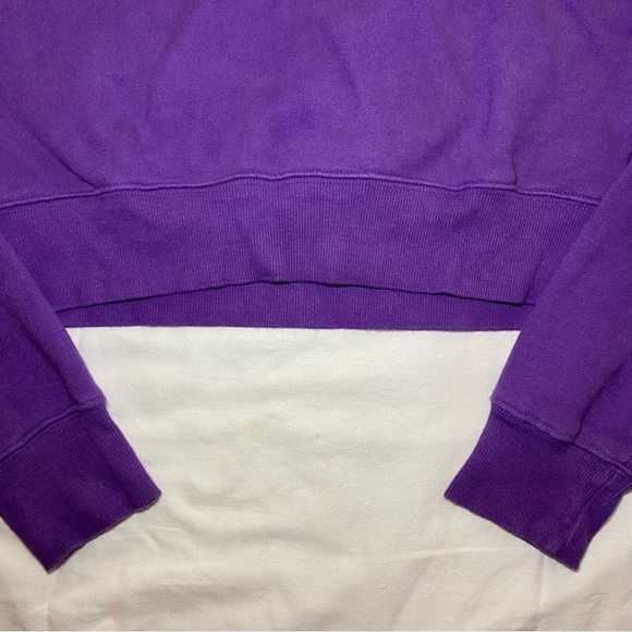 TNA Cozy Fleece Cropped Crewneck - Picture 6 of 6